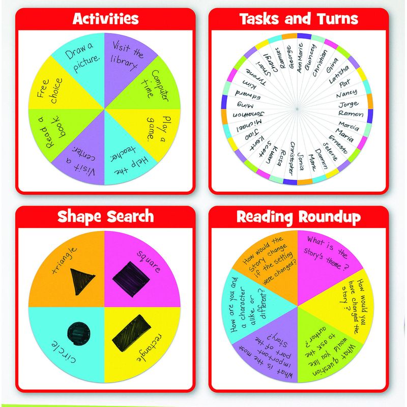 Jucarii, Copii si Bebe - Jucarii si jocuri - Jucarii & jocuri educative - Jocuri si jucarii educative - Roata magnetica pentru clasa - Infinity.ro