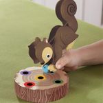 Jucarii, Copii si Bebe - Jucarii si jocuri - Jucarii bebelusi - Jucarii de sortat - Veverita jucausa - Set sortare culori - Infinity.ro