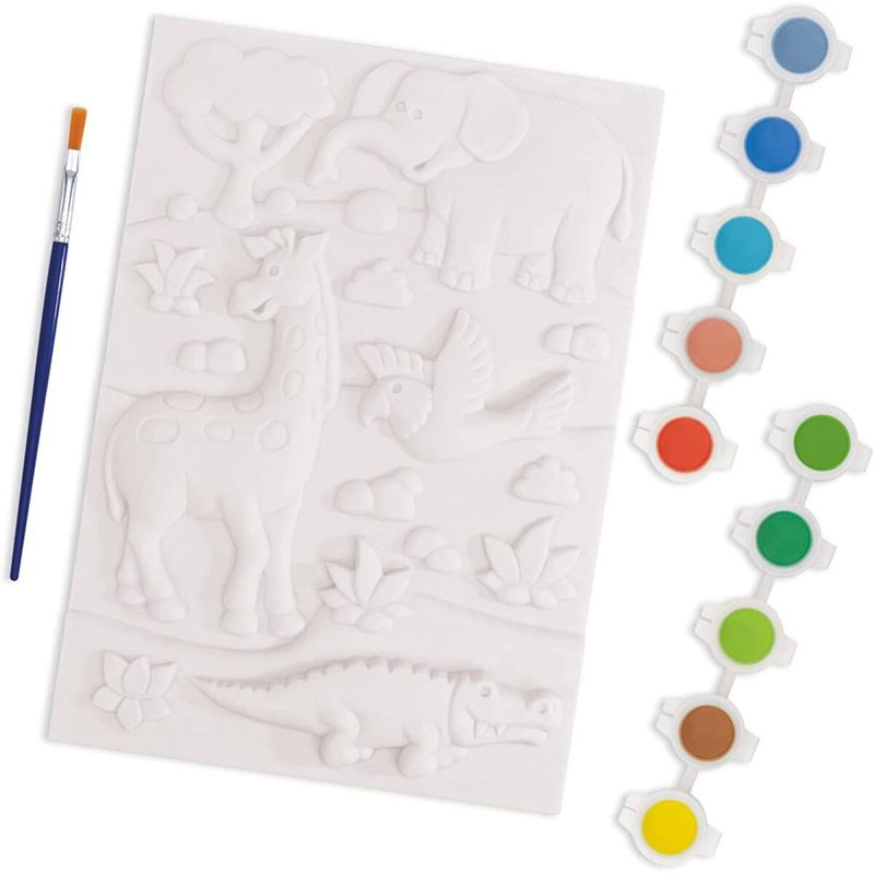 Jucarii, Copii si Bebe - Jucarii si jocuri - Jucarii & jocuri educative - Seturi pictura si desen - Pictez 3D - Safari - Infinity.ro