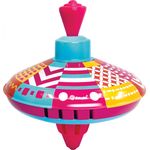 Jucarii, Copii si Bebe - Jucarii si jocuri - Jucarii & jocuri educative - Jucarii interactive - Titirez metalic roz cu sunet - Infinity.ro