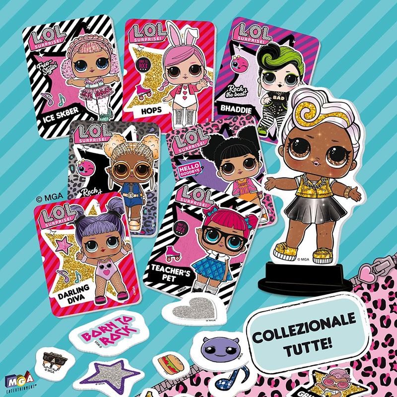 Jucarii, Copii si Bebe - Jucarii si jocuri - Papusi si accesorii - Papusi - Set LOL Surprise - Papusa de carton - Infinity.ro