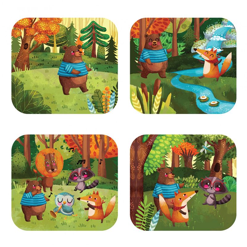 Jucarii, Copii si Bebe - Jucarii si jocuri - Jucarii & jocuri educative - Jocuri si jucarii educative - Rola pentru proiector cu diapozitive Muzicieni, Svoora - Infinity.ro