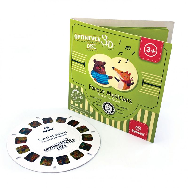 Jucarii, Copii si Bebe - Jucarii si jocuri - Jucarii & jocuri educative - Jocuri si jucarii educative - Rola pentru proiector cu diapozitive Muzicieni, Svoora - Infinity.ro