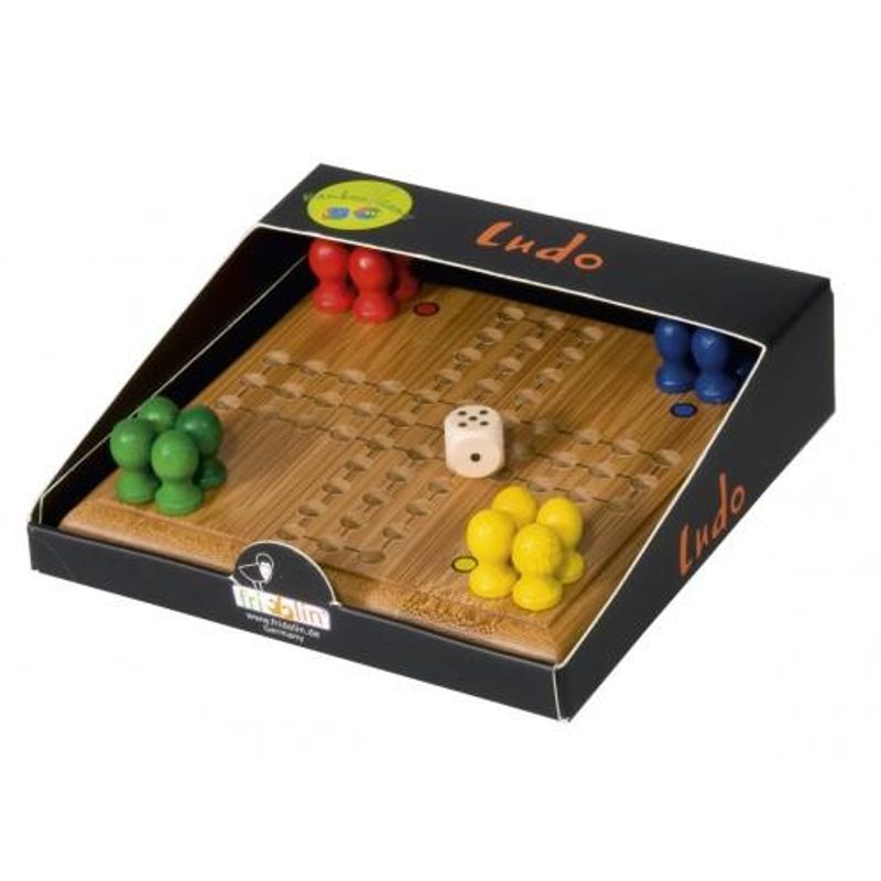 Jucarii, Copii si Bebe - Jucarii si jocuri - Jocuri si puzzle - Jocuri de societate - Nu te supara frate! - Joc de lemn - varianta compacta - Infinity.ro