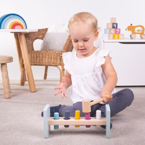Jucarie Bebelusi pentru percutie - Culori pastel