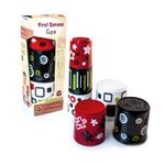 Jucarii, Copii si Bebe - Jucarii si jocuri - Jucarii bebelusi - Jucarii interactive bebelusi - Pahare de stivuit First Senses - Miniland - Infinity.ro