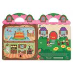 Jucarii, Copii si Bebe - Jucarii si jocuri - Jucarii & jocuri educative - Seturi de artizanat - Abtibilduri pufoase - Casuta veveritelor Melissa and Doug - Infinity.ro