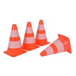 Jucarii, Copii si Bebe - Jucarii si jocuri - Jucarii de exterior - Spatii de joaca si accesorii - Set 4 conuri alb-portocaliu Androni Giocattoli - Infinity.ro