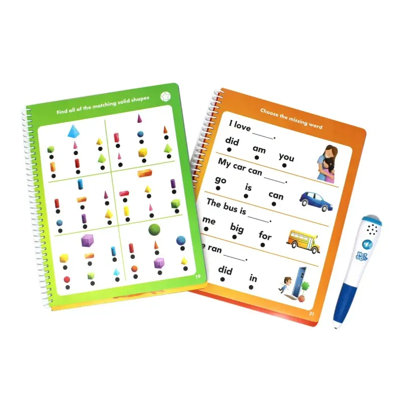 Jucarii, Copii si Bebe - Jucarii si jocuri - Jucarii & jocuri educative - Jocuri si jucarii educative - Set HOT DOTS matematica si citire - seria 1 - Infinity.ro