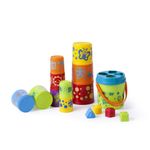 Jucarii, Copii si Bebe - Jucarii si jocuri - Jucarii bebelusi - Jucarii de sortat - Sortator de forme Giantte Moogy - Miniland - Infinity.ro
