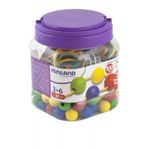 Jucarii, Copii si Bebe - Jucarii si jocuri - Jocuri si puzzle - Jocuri de societate - Bile de insirat 2 cm - Infinity.ro