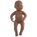Jucarii, Copii si Bebe - Jucarii si jocuri - Papusi si accesorii - Papusi - Bebelus nou nascut latinoamerican fetita 40 cm - Infinity.ro