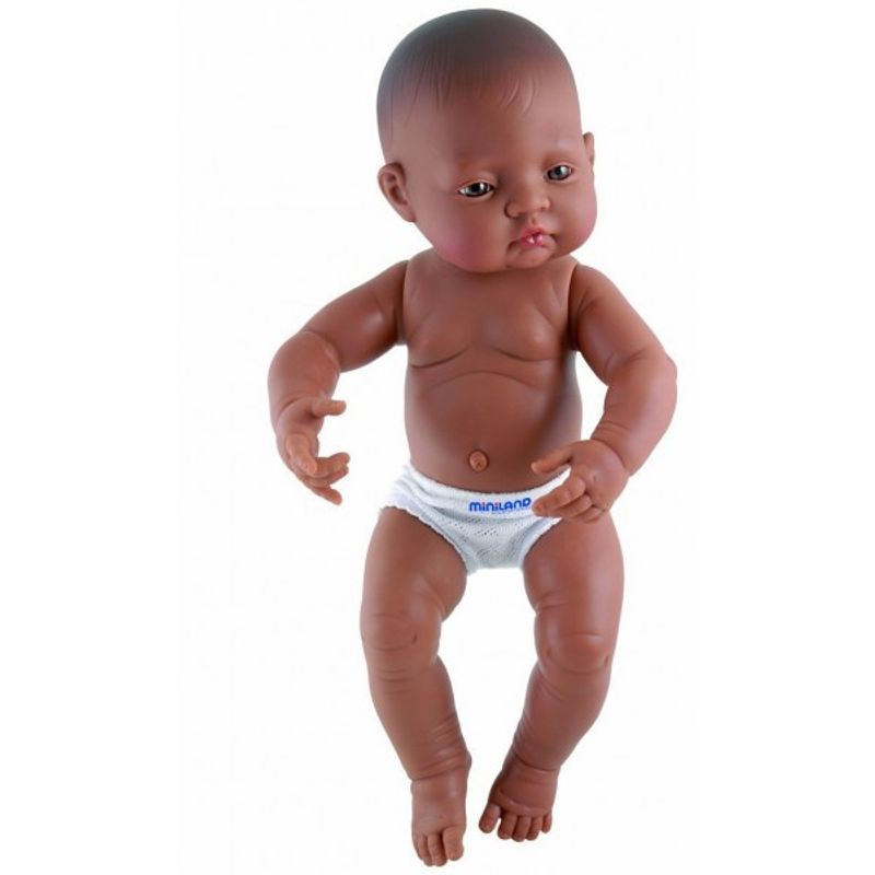 Jucarii, Copii si Bebe - Jucarii si jocuri - Papusi si accesorii - Papusi - Bebelus nou nascut latinoamerican fetita 40 cm - Infinity.ro