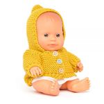 Jucarii, Copii si Bebe - Jucarii si jocuri - Papusi si accesorii - Papusi - Papusa bebelus educativa 21 cm - Fetita caucaziana - Infinity.ro
