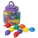 Jucarii, Copii si Bebe - Jucarii si jocuri - Seturi de constructie si cuburi - Seturi de constructie - Jucarii de imbinat Maxichain Miniland - Infinity.ro