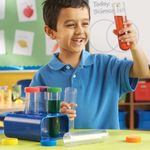 Jucarii, Copii si Bebe - Jucarii si jocuri - Jucarii & jocuri educative - Jocuri si jucarii educative - Set 6 Eprubete experimente pentru copii - Infinity.ro