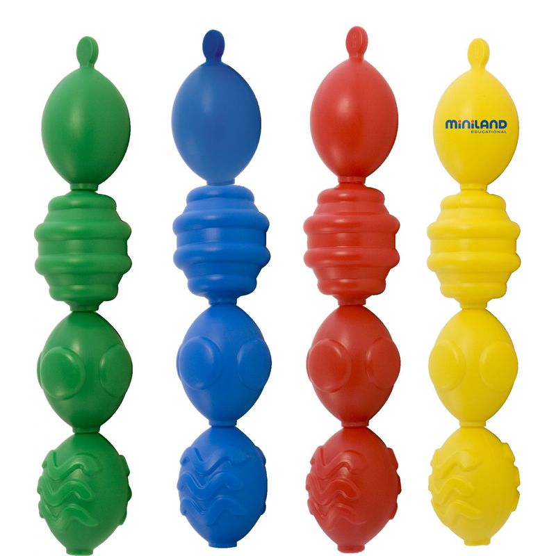 Jucarii, Copii si Bebe - Jucarii si jocuri - Seturi de constructie si cuburi - Seturi de constructie - Jucarii de imbinat Maxichain Miniland - Infinity.ro