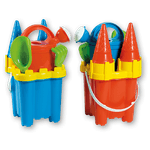 Jucarii, Copii si Bebe - Jucarii si jocuri - Jucarii de exterior - Jucarii pentru plaja si nisip - Set de joaca pentru plaja cu galetusa si stropitoare - Infinity.ro