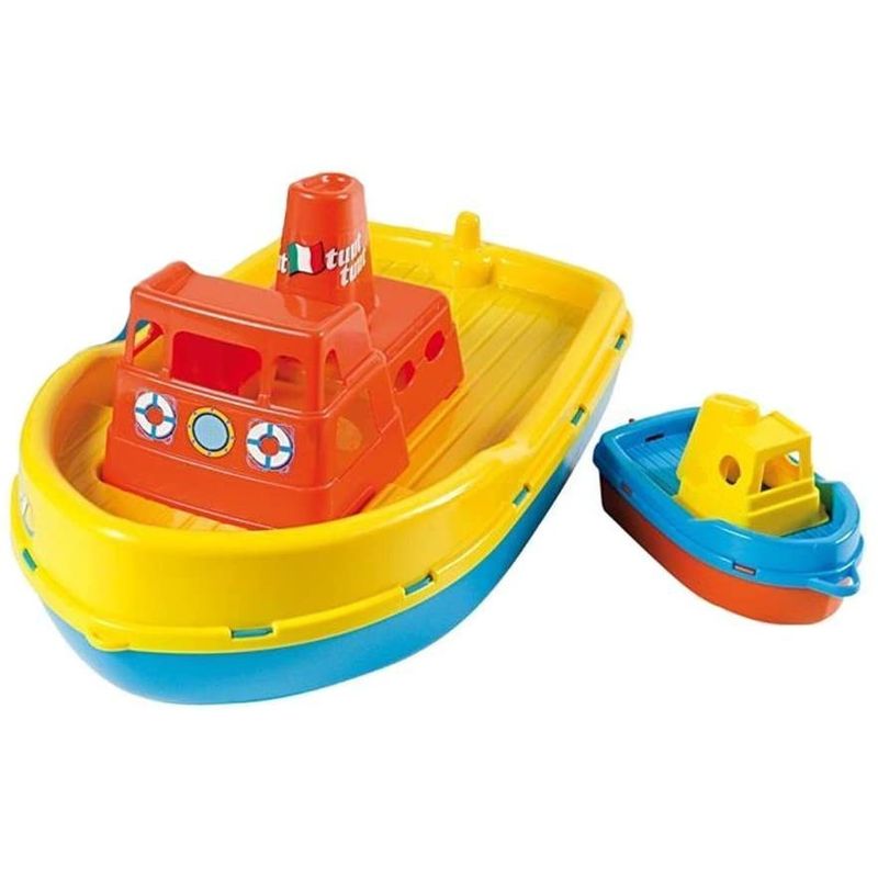 Jucarii, Copii si Bebe - Jucarii si jocuri - Vehicule si jucarii cu telecomanda - Barci cu telecomanda - Set de joaca Feribot si barca - Infinity.ro