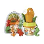 Jucarii, Copii si Bebe - Jucarii si jocuri - Jucarii de exterior - Jucarii pentru plaja si nisip - Set jucarii apa si nisip cu galetusa, stropitoare, forme si unelte in rucsac Poppy - Infinity.ro