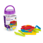 Jucarii, Copii si Bebe - Jucarii si jocuri - Jucarii & jocuri educative - Jocuri si jucarii educative - Set 16 pensete pentru dezvoltarea motricitatii - Infinity.ro