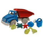 Jucarii, Copii si Bebe - Jucarii si jocuri - Jucarii de exterior - Jucarii pentru plaja si nisip - Set jucarii apa si nisip cu basculanta, stropitoare, forme si unelte Recycled - Infinity.ro