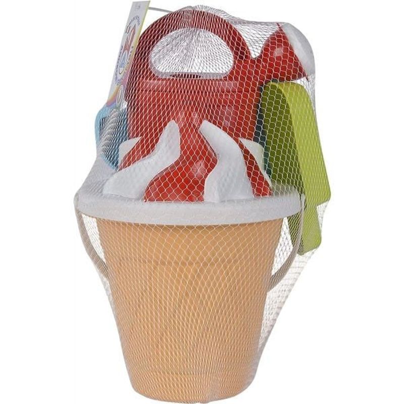 Jucarii, Copii si Bebe - Jucarii si jocuri - Jucarii de exterior - Jucarii pentru plaja si nisip - Set jucarii apa si nisip Galetusa cu unelte Gelato - Infinity.ro