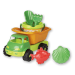 Jucarii, Copii si Bebe - Jucarii si jocuri - Jucarii de exterior - Jucarii pentru plaja si nisip - Set jucarii apa si nisip cu basculanta si galetusa Poppy - Infinity.ro