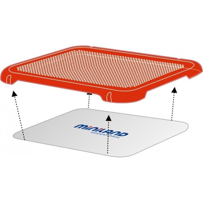 Jucarii, Copii si Bebe - Jucarii si jocuri - Jucarii & jocuri educative - Jocuri si jucarii educative - Set 6 tablite transparente pentru mozaic - Infinity.ro