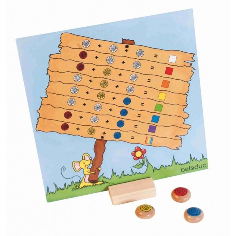 Jucarii, Copii si Bebe - Jucarii si jocuri - Jucarii & jocuri educative - Jocuri si jucarii educative - Joc cu culori si dezvoltare atentie - Mixola - Infinity.ro