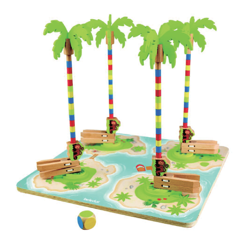 Jucarii, Copii si Bebe - Jucarii si jocuri - Jucarii & jocuri educative - Jocuri si jucarii educative - Joc pentru dezvoltarea indemanarii Cursa Maimutelor - Infinity.ro