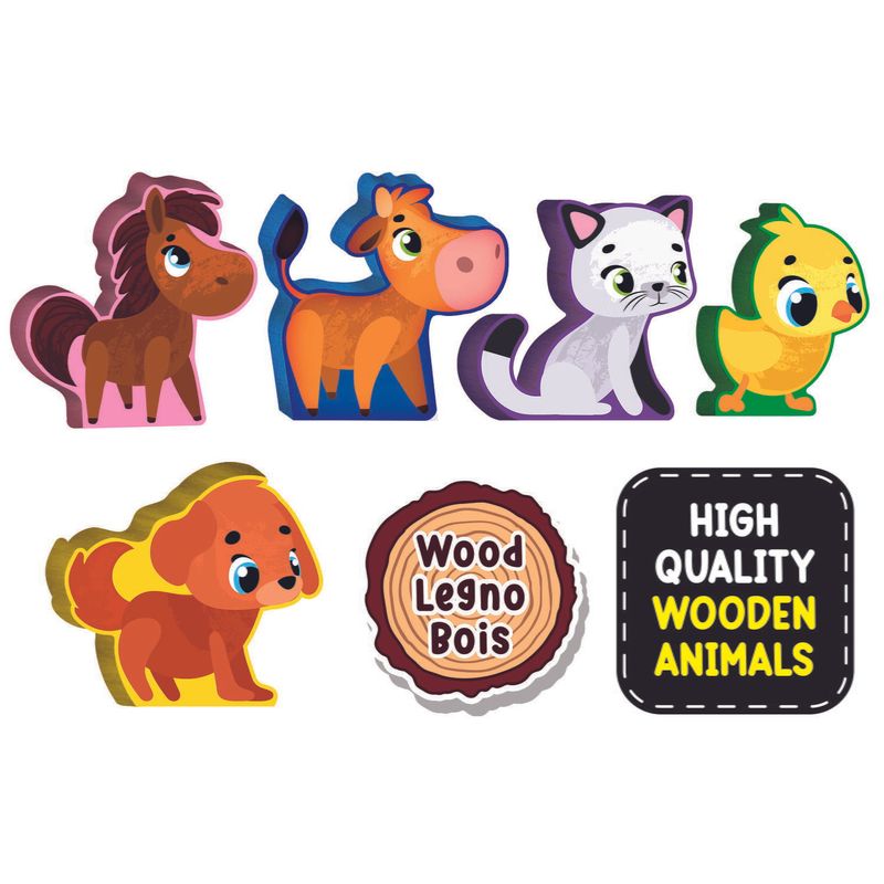 Jucarii, Copii si Bebe - Jucarii si jocuri - Jucarii & jocuri educative - Jocuri si jucarii educative - Joc Montessori - Distractie cu animalute - Infinity.ro