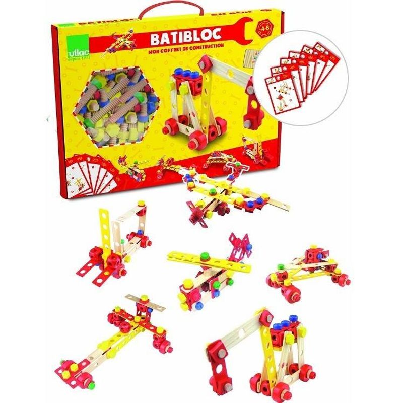 Jucarii, Copii si Bebe - Jucarii si jocuri - Seturi de constructie si cuburi - Seturi de constructie - Batibloc 100 piese - Infinity.ro
