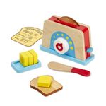 Jucarii, Copii si Bebe - Jucarii si jocuri - Jucarii de rol - Bucatarii copii - Set de joaca Toaster Melissa and Doug - Infinity.ro