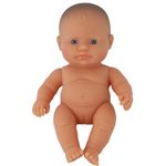 Jucarii, Copii si Bebe - Jucarii si jocuri - Papusi si accesorii - Papusi - Papusa vinil 21 cm Fetita europeana Miniland - Infinity.ro