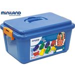 Jucarii, Copii si Bebe - Jucarii si jocuri - Vehicule si jucarii cu telecomanda - Masinute - Jucarii Minimobil Miniland 32 vehicule - Infinity.ro