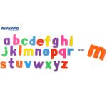 Carti si Birotica - Carti - Carti pentru copii - Carti interactive - Litere mici magnetice Miniland 155 buc - Infinity.ro
