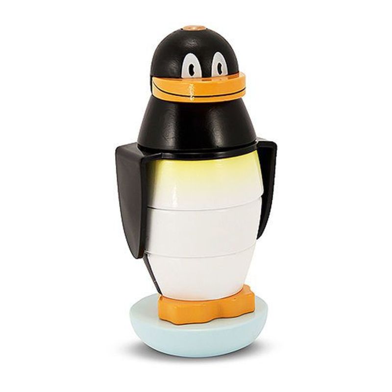 Jucarii, Copii si Bebe - Jucarii si jocuri - Jucarii & jocuri educative - Jocuri si jucarii educative - Piramida pentru motricitate Pinguin - Infinity.ro