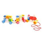 Jucarii, Copii si Bebe - Jucarii si jocuri - Vehicule si jucarii cu telecomanda - Trenulete de jucarie - Trenuletul colorat cu forme - Infinity.ro
