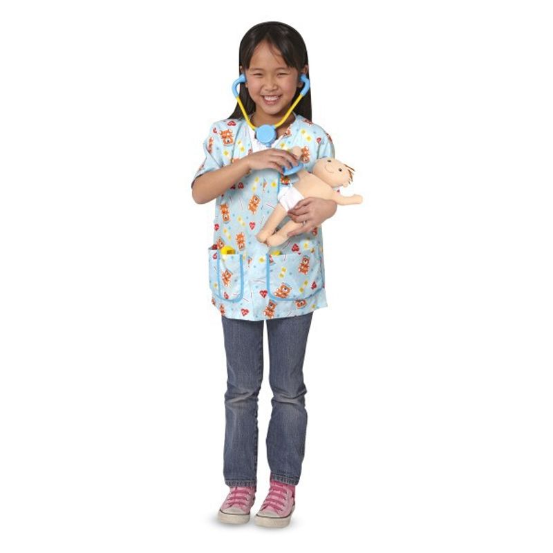 Casa si Gradina - Decoratiuni - Decoratiuni petrecere - Masti si costume carnaval - Costum de carnaval Asistenta medicala pediatrie - Infinity.ro