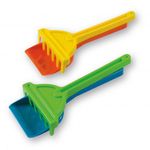 Jucarii, Copii si Bebe - Jucarii si jocuri - Jucarii de exterior - Jucarii pentru plaja si nisip - Set lopata si grebla 26 cm Ciprus Androni Giocattoli - Infinity.ro
