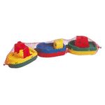 Jucarii, Copii si Bebe - Jucarii si jocuri - Jucarii de exterior - Jucarii pentru plaja si nisip - Set 3 barcute Aqua Androni Giocattoli - Infinity.ro