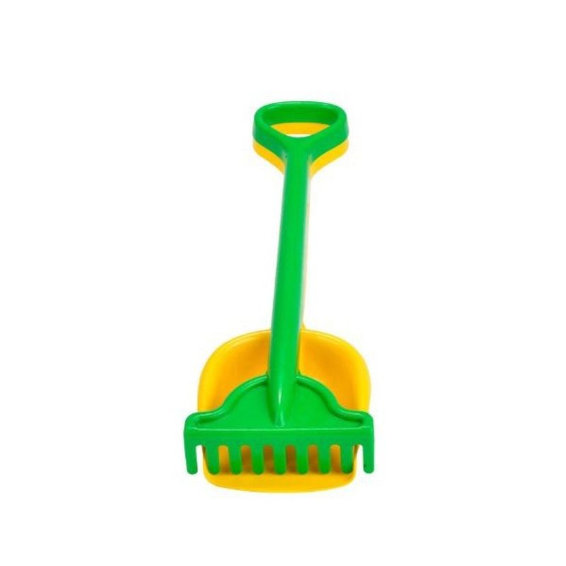Jucarii, Copii si Bebe - Jucarii si jocuri - Jucarii de exterior - Jucarii pentru plaja si nisip - Set lopata si grebla 56 cm Compact Androni Giocattoli - Infinity.ro