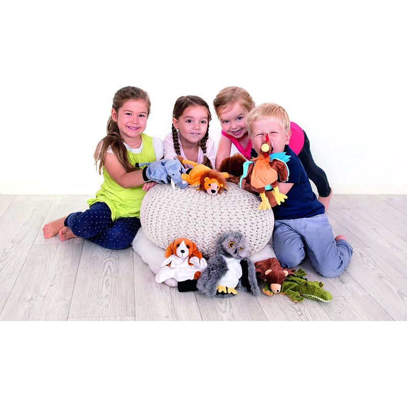 Jucarii, Copii si Bebe - Jucarii si jocuri - Jucarii de plus - Papusa De Mana Pui de gaina - Infinity.ro