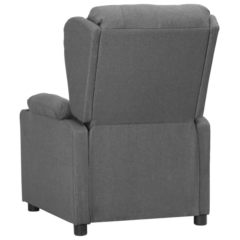 Casa si Gradina - Mobilier - Scaune si fotolii - Fotolii - Fotoliu rabatabil, gri deschis, material textil - Infinity.ro
