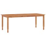 Casa si Gradina - Gradina si terasa - Mobilier exterior - Seturi mobila gradina - Set mobilier de gradina, 9 piese, lemn masiv de tec - Infinity.ro