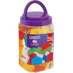 Jucarii, Copii si Bebe - Jucarii si jocuri - Seturi de constructie si cuburi - Seturi de constructie - Forme geometrice diverse Miniland 250 buc - Infinity.ro