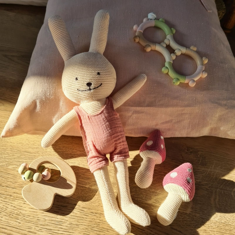 Jucarii, Copii si Bebe - Jucarii si jocuri - Jucarii bebelusi - Jucarii zornaitoare - Jucarie bebe zornaitoare pastel Egmont Toys - Infinity.ro