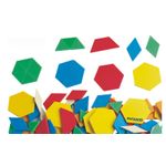 Jucarii, Copii si Bebe - Jucarii si jocuri - Seturi de constructie si cuburi - Seturi de constructie - Forme geometrice diverse Miniland 250 buc - Infinity.ro