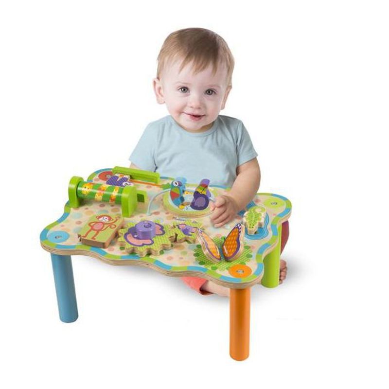 Jucarii, Copii si Bebe - Jucarii si jocuri - Jucarii de rol - Ateliere si bancuri de lucru - Masuta cu activitati Jungla - Infinity.ro